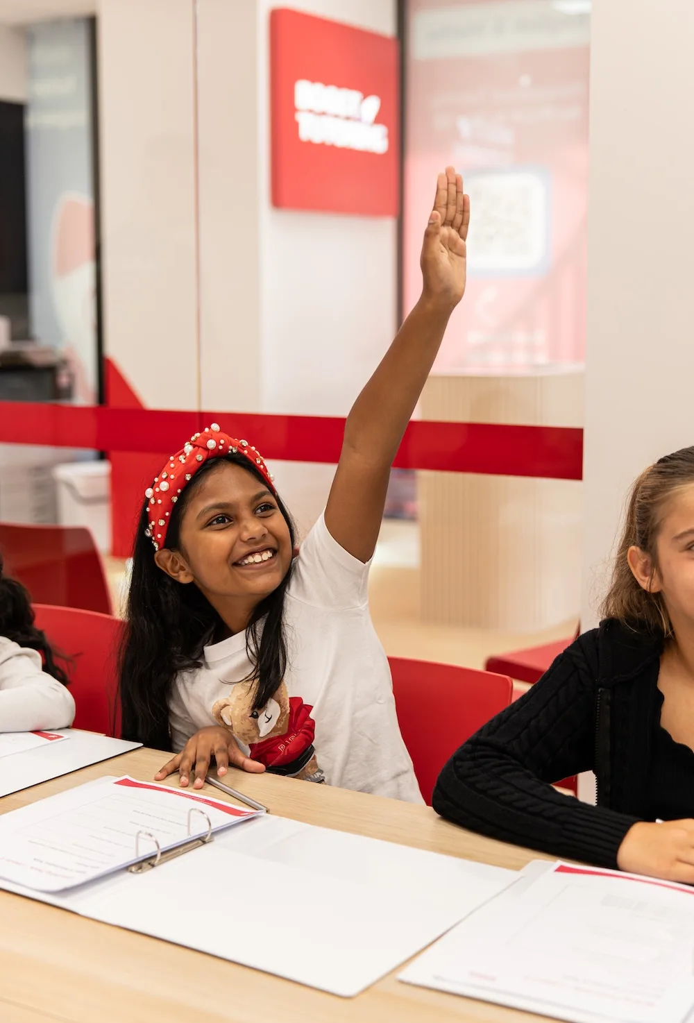 Boost Tutoring classroom environment with students learning